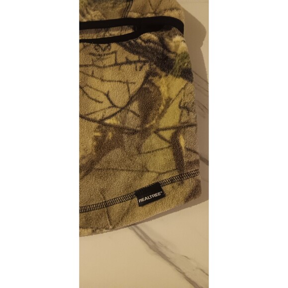 Realtree Camo Fleece Hood Balaclava Mask Hat Head Cover - Picture 4 of 4
